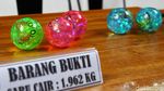 Polisi Ungkap Penyelundupan Sabu Cair di Bola Mainan