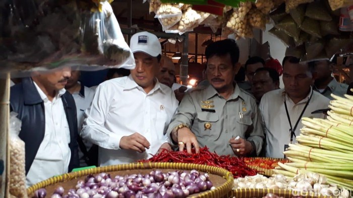 Mendag-Mentan Sidak Pasar