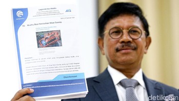 Kementerian Komunikasi dan Informatika (Kominfo) berbicara kepada rekan-rekan media terkait Hoaks seputaran penyebaran Virus Corona, Jakarta, Senin (3/2/2020).