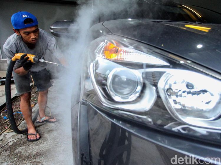Before-After, Cuci Mobil Sauna