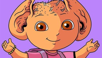 Hii! Ternyata Dora menyimpan rahasia yang bikin bulu kuduk merinding di balik rambutnya. Foto: Alex Solis/Bored Panda