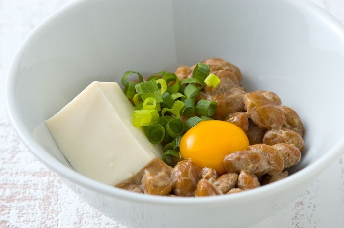 Natto. Japanese food.natto. Japanese food.