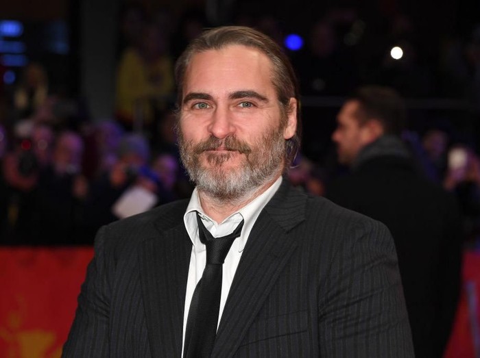 LOS ANGELES, CA - DECEMBER 12:  Actor Joaquin Phoenix attends the premiere of Warner Bros. Pictures Her at DGA Theater on December 12, 2013 in Los Angeles, California.  (Photo by Frazer Harrison/Getty Images)