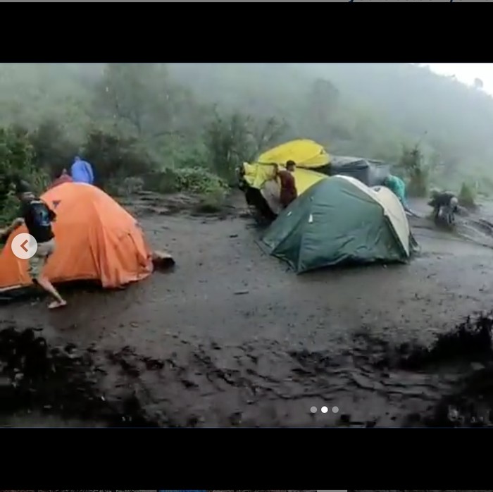 Banjir di Gunung Merbabu
