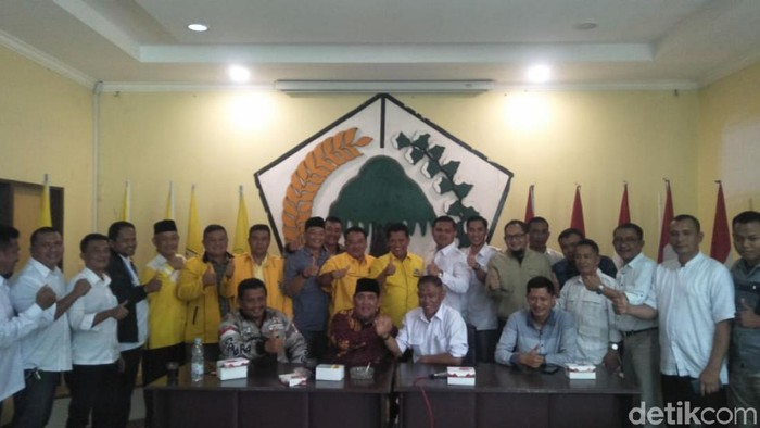 DPC Partai Gerindra dan DPD Partai Golkar Kabupaten Cianjur menggelar pertemuan membahas Pilkada Cianjur 2020.
