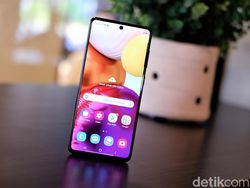 Galaxy A71 Tampil Menawan Harga Rp 6 Jutaan