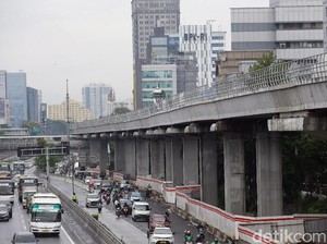 Progres Terkini Proyek LRT Jabodebek