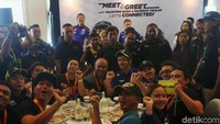 Dijelaskan Presiden Direktur PT Yamaha Indonesia Motor Manufacturing (YIMM), Minoru Morimoto, acara meet and greet digelar untuk keluarga Yamaha di Indonesia.