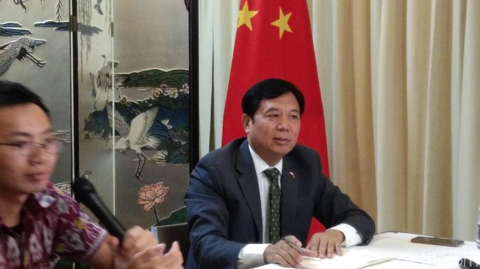 Angga Riza-detikcom/ Konjen China di Denpasar Gou Haodong