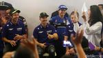 Momen Rossi dan Vinales Sapa Fans Indonesia