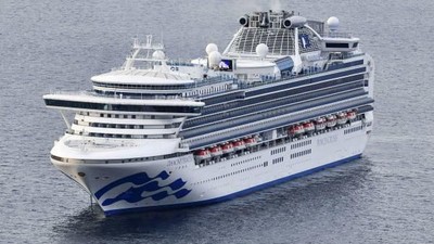 Mengintip Kapal Diamond Princess yang Bawa 3 WNI Positif Corona