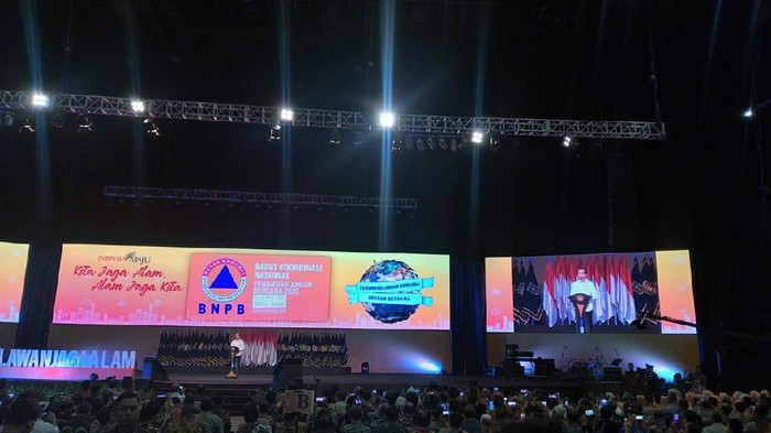 Jokowi di SICC