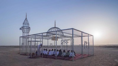 Foto: Masjid Transparan yang Viral dan Kaya Makna