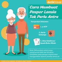 Mantul! Paspor untuk Lansia Tak Perlu Antre