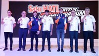 Pengumuman pebalap yang tergabung dalam Astra Hoda Racing School (AHRS) dihadiri oleh Marc Marquez dan Alex Marquez.