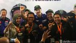 Momen Rossi dan Vinales Sapa Fans Indonesia