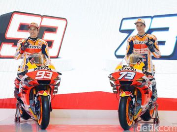 Ini Tim Repsol Honda Abang Adek ala Marquez Bersaudara