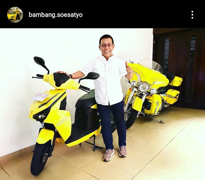 Motor Gesits Bambang Soesatyo