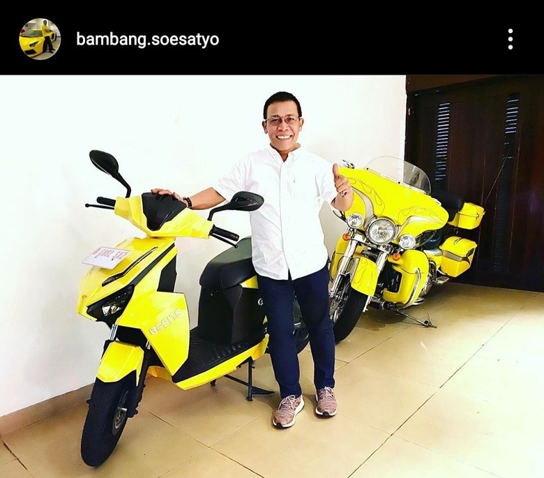 Motor Gesits Bambang Soesatyo Motor Gesits Bambang Soesatyo