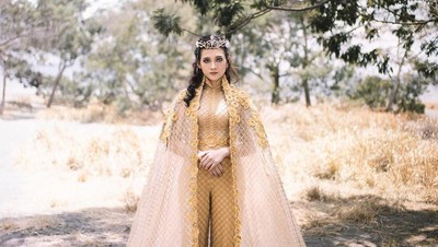 Foto: Gaun Pengantin Mewah Anak Calon Bupati Jember, Bak Putri Jasmine