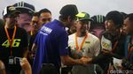 Momen Rossi dan Vinales Sapa Fans Indonesia