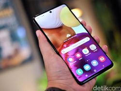 Galaxy A71 Tampil Menawan Harga Rp 6 Jutaan