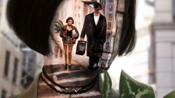 Tapi ada juga yang terinspirasi dari film, seperti adegan dari film Leon the Professional ini. Foto: Instagram/Dain Yoon