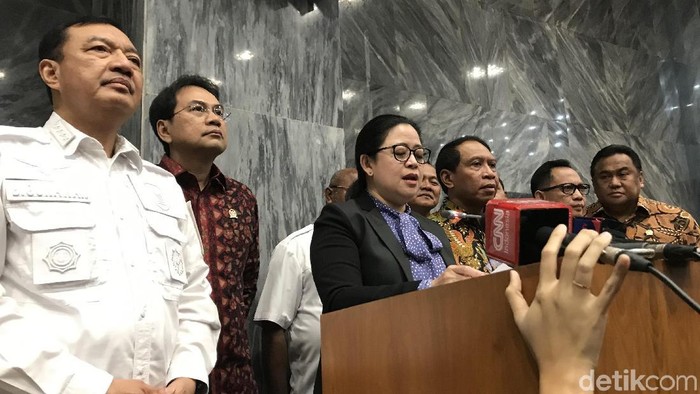 Ketua DPR Puan Maharani (Rolando Fransiscus Sihombing/detikcom)