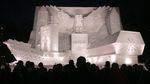 Indahnya Festival Salju Sapporo di Malam Hari
