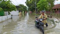 Banjir Di Mojokerto Lumpuhkan Fasilitas Pendidikan Dan Pemerintahan Desa