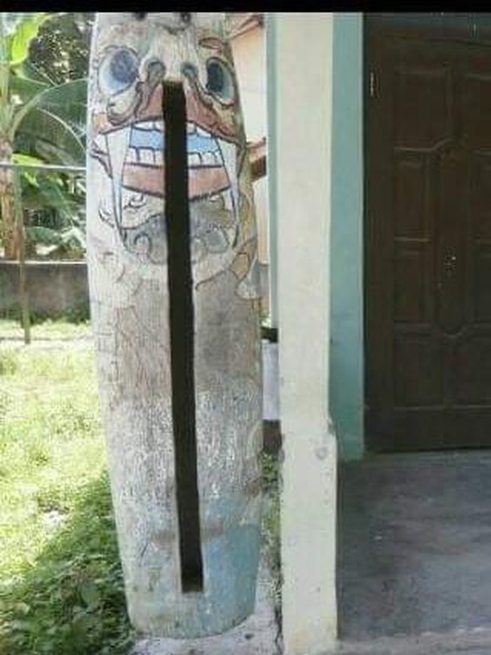 Ketongan yang hilang di Klaten, Selasa (4/2/2020).