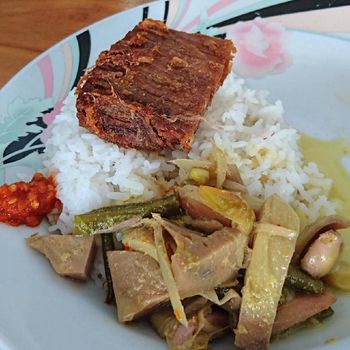 nasi lodeh buat sarapan