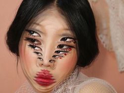 Deretan Makeup Ilusi Ini Dijamin Bikin Kepala Pusing