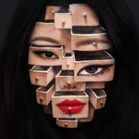 makeup ilusi optik