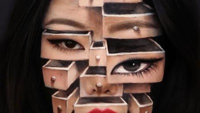 Deretan Makeup Ilusi Ini Dijamin Bikin Kepala Pusing