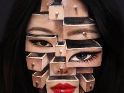 Deretan Makeup Ilusi Ini Dijamin Bikin Kepala Pusing