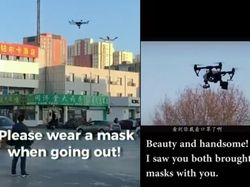 Drone Anti Virus Corona yang Dipakai China Awasi Warga