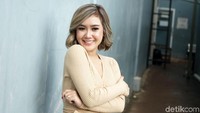 Cita Citata saat ditemui di studio Trans TV, Kapten Tendean, Jakarta Selatan pada Senin (3/2). Pool/Palevi S/detikFoto.