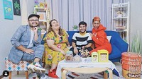 Namanya makin melejit usai menjadi pembawa acara Meja Gunjing. Dok. Instagram/allanwangsa