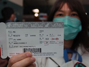 Harga Tiket Pesawat di China Turun Drastis hingga Jadi Rp 60.000