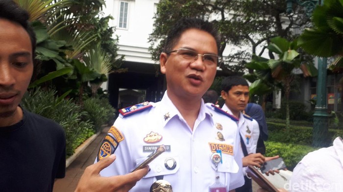 Kadishub DKI Jakarta Syafrin Liputo (Dwi Andayani/detikcom)