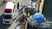 Mereka selanjutnya dibawa ke rumah sakit. Hiroko Harima/Kyodo News via AP.