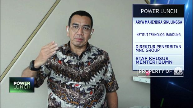 Arya Sinulingga: Pharmaceutical Sub-holding, Efforts to Boost RI's Health Security (CNBC Indonesia TV)