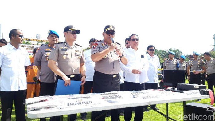 Sindikat Ranmor-Penadah-Pemalsu STNK Diungkap