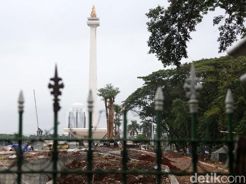 Sejarah Berdirinya Monas  Serta Bagian bagiannya