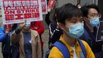 Staf Medis Hong Kong Tuntut Perbatasan China Ditutup Imbas Corona