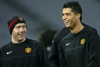 Paul Scholes dan Cristiano Ronaldo