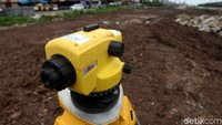Progres pembangunan saat ini fokus pada pembersihan lahan.