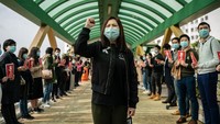 Sebelum Hong Kong, Filipina telah lebih dahulu melaporkan kematian salah seorang penderita virus corona di luar wilayah China. Anthony Kwan/Getty Images.