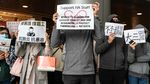 Staf Medis Hong Kong Tuntut Perbatasan China Ditutup Imbas Corona